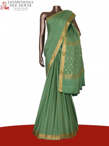 Grand Wedding Mysore Crepe Silk Saree